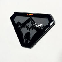 Montagne Sasquatch Bigfoot Yeti Stemmi Parafango Emblema Portellone 3D Badge 2
 4