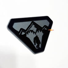 Montagne Sasquatch Bigfoot Yeti Stemmi Parafango Emblema Portellone 3D Badge 2
 6