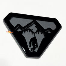 Montagne Sasquatch Bigfoot Yeti Stemmi Parafango Emblema Portellone 3D Badge 2
 7