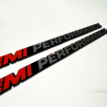 Testo personalizzato PERFORMANCE emblema per cofano Badge 3D per Dodge Ram 1500 pickup 5.7L V8 Hemi 2