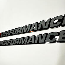 Testo personalizzato PERFORMANCE emblema per cofano Badge 3D per Dodge Ram 1500 pickup 5.7L V8 Hemi 5