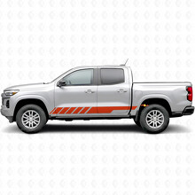 Strisce in Vinile Oblique per Porta da Corsa e Minigonne per Chevrolet Colorado 3ª Gen 2023-2026_4