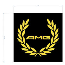 Adesivo in Vinile Universale AMG Racing Wreath per Mercedes-Benz Classe S_2
