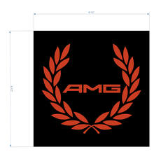 Adesivo in Vinile Universale AMG Racing Wreath per Mercedes-Benz Classe S_3