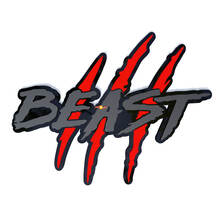 Graffi Bestia Artigli Fender Emblema 3D Badge
 5