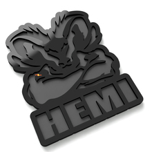 Emblema parafango 3D Hemi Ram Muscle
 2