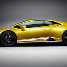 Adesivi in vinile per grafica a strisce laterali per Lamborghini Huracan Evo 2
 2