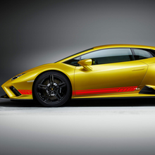 Adesivi in vinile per strisce laterali grafiche da corsa per Lamborghini Huracan Evo 3
 3
