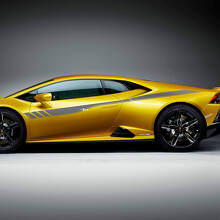 Strisce Laterali Grafiche Adesivo in Vinile da Corsa 2 per Lamborghini Huracan Evo 2