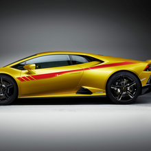 Adesivi in vinile per grafica a strisce laterali per Lamborghini Huracan Evo 5
 3