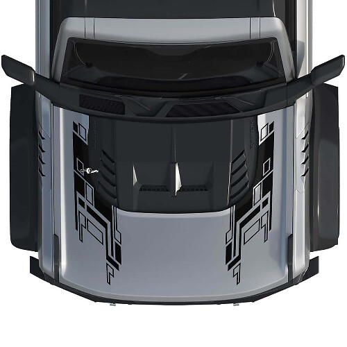 Adesivo grafico avvolgente per cofano Bronco Raptor per Ford Bronco
