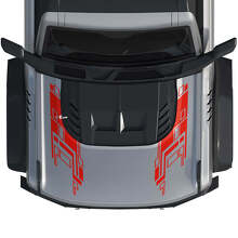 Adesivo grafico avvolgente per cofano Bronco Raptor per Ford Bronco
 3