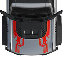 Adesivo grafico avvolgente per cofano Bronco Raptor per Ford Bronco 2
 3