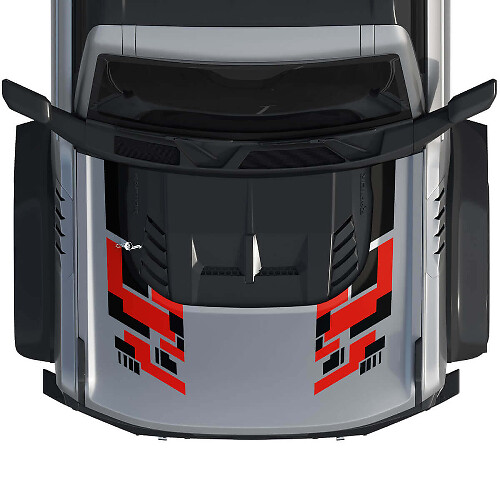 Adesivo Wrap Grafico Cofano per Ford Bronco Raptor