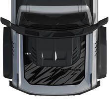 Hood Bronco Raptor Wrap Graphics Decal Sticker per Ford Bronco 2 colori 2
 3