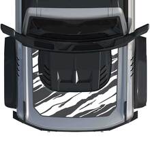 Adesivo decorativo per cofano 3 stile Musclecar horse power truck_2
