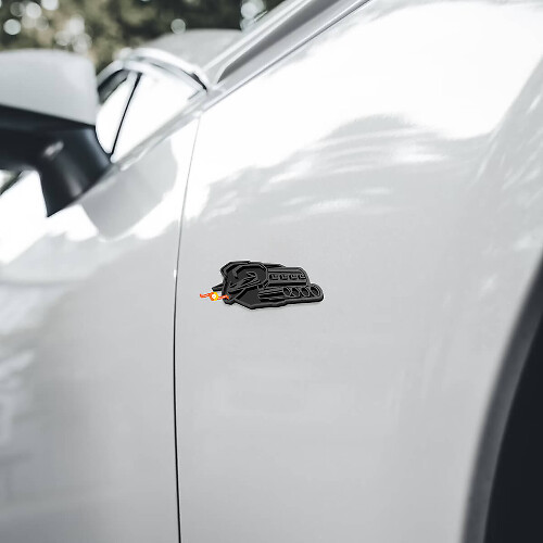Emblema 3D Parafango Motore Hemi per Dodge Ram 1500 TRX