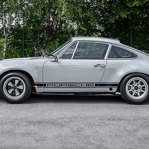 Adesivo adesivo a strisce laterali per Porsche 911 ST 1970