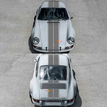 Kit Adesivi in Vinile con Striscia Centrale Racing per Porsche 911 ST 1970_2