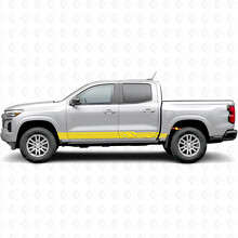 Strisce Viniliche a Strisce Angolari per Portiere e Soglie per Chevrolet Colorado 3rd Gen 2023-2026_3