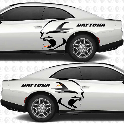 Adesivi in vinile Banshee Daytona Stickers Grafica per Dodge Charger Daytona
