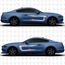 Adesivi Strisce Portiere Laterali Mustang GT per Ford Mustang
 3