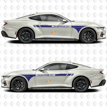 Adesivi strisce laterali per porte Mustang GT Racing Decals Stickers per Ford Mustang GT
 2