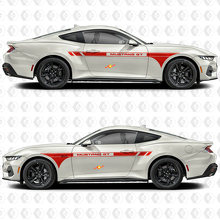 Adesivi strisce laterali per porte Mustang GT Racing Decals Stickers per Ford Mustang GT
 3