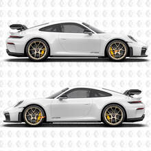 Adesivo Decalcomania Emblema GT3RS GT3 RS per posteriore e lati di Porsche 911 GT3 RS
 3