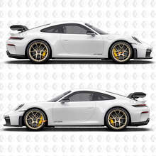 Adesivo Decalcomania Emblema GT3RS GT3 RS per posteriore e lati di Porsche 911 GT3 RS
 3