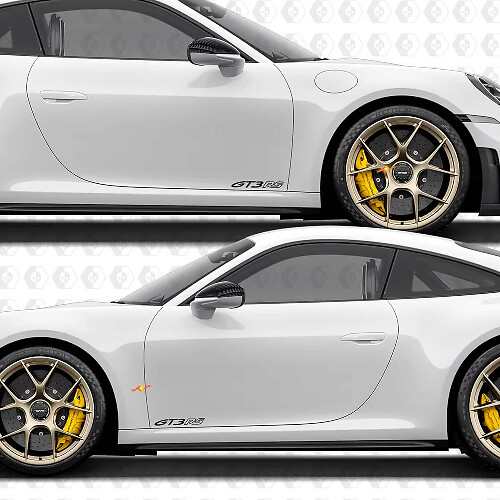 Adesivo Decalcomania Emblema GT3RS GT3 RS per la parte posteriore e i lati della Porsche 911 GT3 RS Nuova
 1