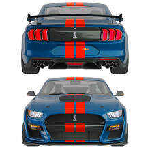 Kit Adesivo in Vinile con Doppie Strisce Frontali, Superiori e Posteriori per Musclecar Musclecarmodel_2