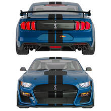 Kit Adesivo in Vinile con Doppie Strisce Frontali, Superiori e Posteriori per Musclecar Musclecarmodel_4