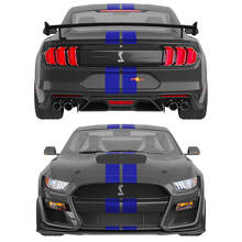 Kit Adesivo in Vinile con Doppie Strisce Frontali, Superiori e Posteriori per Musclecar Musclecarmodel_6