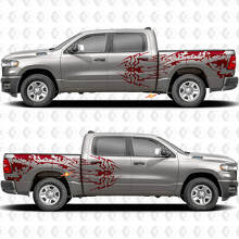 Kit Adesivi Laterali in Vinile Spider e Splash per Dodge Ram 1500_3