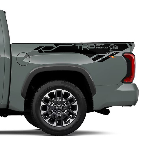 Adesivo in Vinile TRD Off Road Trout Edition per Fiancata Toyota Tundra