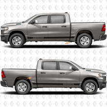 Testo Personalizzato Adesivi Strisce Laterali Rocker Panel Performance 3 per Dodge RAM 1500 2