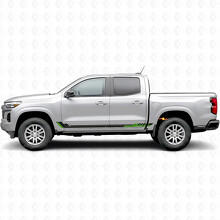 Strisce in vinile Racing Line per porte e pannelli sottoporta per Chevrolet Colorado 3ª Gen 2023-2026_4