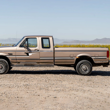 Kit Adesivi Strisce Pin Retro - Set Adesivi in Vinile per Sponda Laterale Grafica Laterale per Ford F250 1992 Super Cab 3