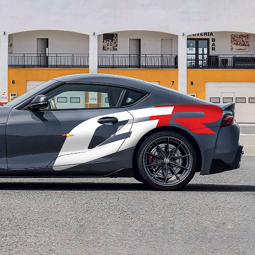 Adesivo Vinil Laterale Logo GR per Toyota Supra 2020-2026