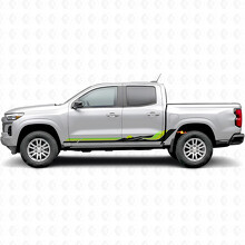 Strisce in Vinile Retro Mountain Wave per Porta e Minigonna per Chevrolet Colorado 3ª Gen 2023-2026_3
