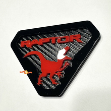 Raptor Edition Stemmi per parafanghi Emblema per portellone Stemma 3D Sfondo in fibra di carbonio 2