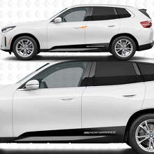 Kit decalstri per modanature laterali M Performance per BMW X3 G45 2 pezzi 2