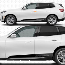Kit decalcomanie strisce sottoporta laterali M Performance per BMW X3 G45 2