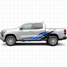 Strisce in Vinile Usurate per Porta Splash e Fiancata per Chevrolet Colorado 3ª Gen 2023-2026_3