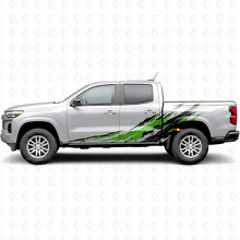 Strisce in Vinile Usurate per Porta Splash e Fiancata per Chevrolet Colorado 3ª Gen 2023-2026_4