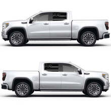 Adesivo in vinile per finestrino laterale con bandiera hawaiana per GMC Sierra 3