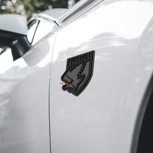 Freedom Bald Eagle Distintivi Parafango Emblema Portellone Distintivo 3D 1