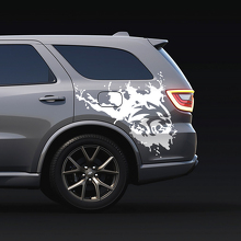 Adesivi in vinile Wildcat Splash posteriori laterali per Dodge Durango 2
