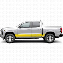 Strisce Viniliche a Fessura Sfalsata per Porta e Soglia per Chevrolet Colorado 3ª Gen 2023-2026_3